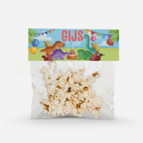 Mockup Zakje Popcorn Mockup Zakje Popcorn